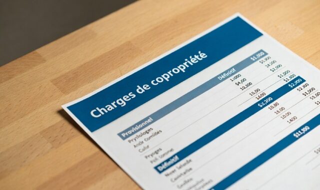 charges de copropriété