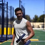 entraînement avec haltères