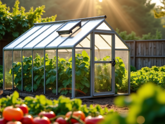 Mini serre de jardin en polycarbonate : comment bien la choisir pour son potager ?