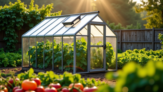 Mini serre de jardin en polycarbonate : comment bien la choisir pour son potager ?